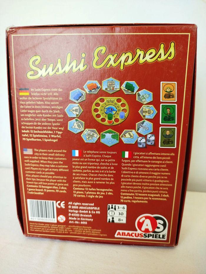 Jeu de société sushi express éditions abacus spiel des 8 ans - photo numéro 3