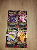 4 boosters destinées de paldéa fr avec ultra rare ! Rescellé/ non neuf