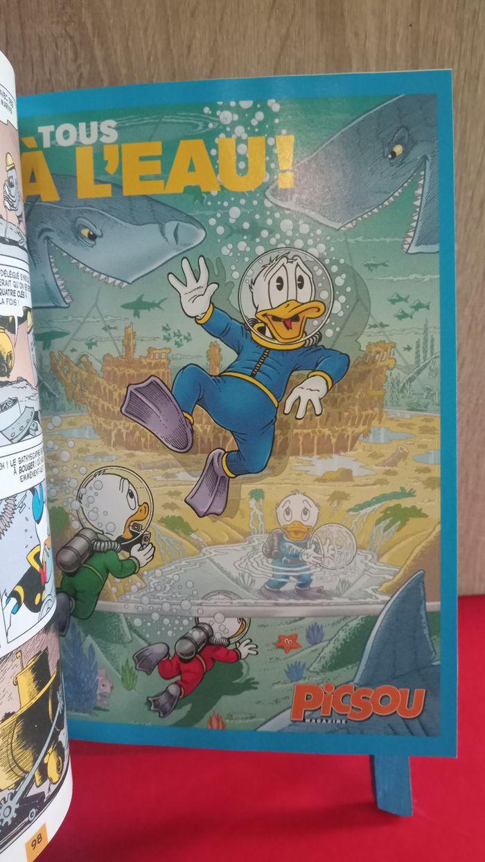 Picsou Magazine, n° 550, 2020, avec le poster, 1 sticker géant et 8 cartes collector - photo numéro 5