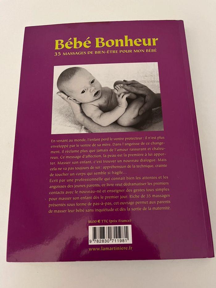 Livre bébé bonheur 35 massages de bien être - photo numéro 3