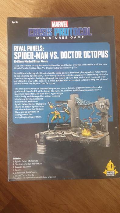 Marvel Crisis Protocol Spiderman VS Dr Octopus - photo numéro 2