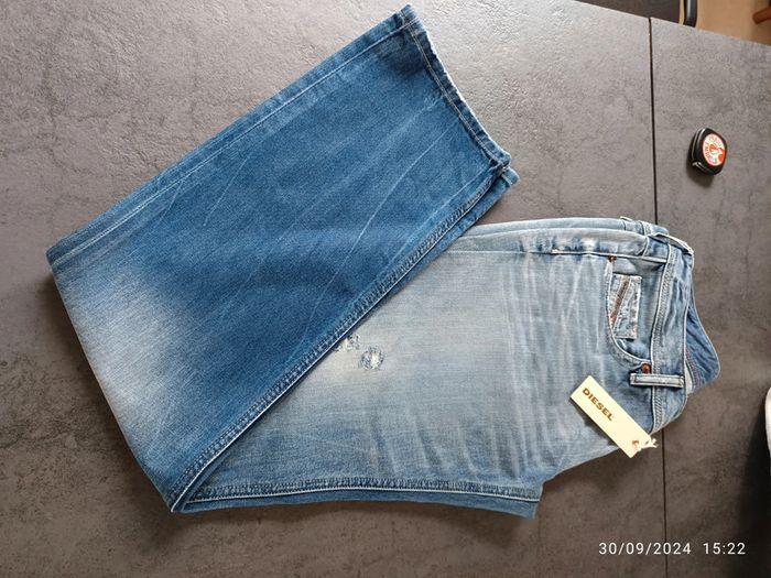 Diesel jeans lowkey regular straigth low waist/jean droite/calça jeans diesel - photo numéro 10