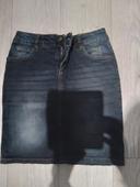 Jupe en jean John Baner bleu jean taille 38