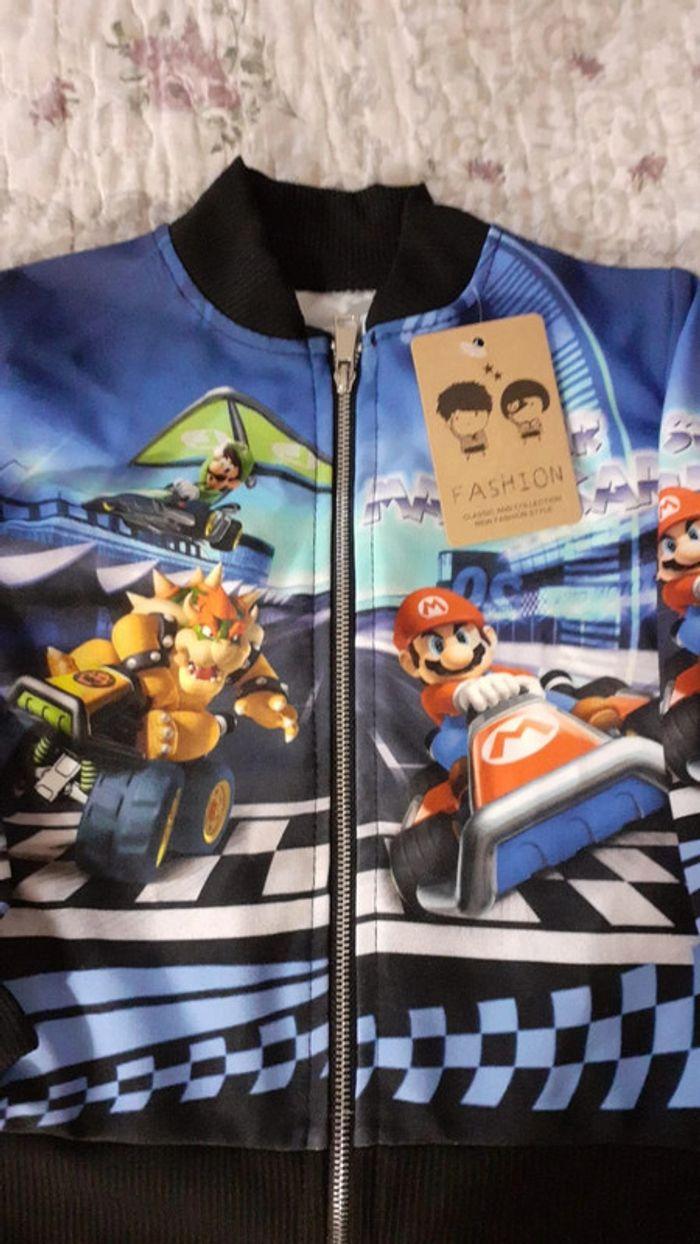 gilet Mario kart taille 2 ans - photo numéro 2