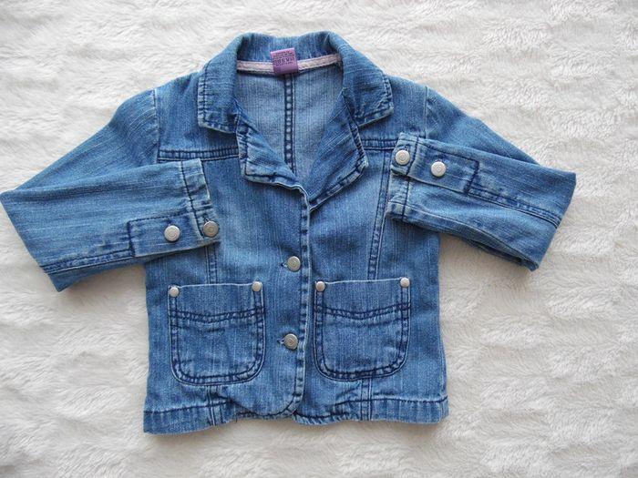 Jolie veste en jeans, taille 4 ans. - photo numéro 3