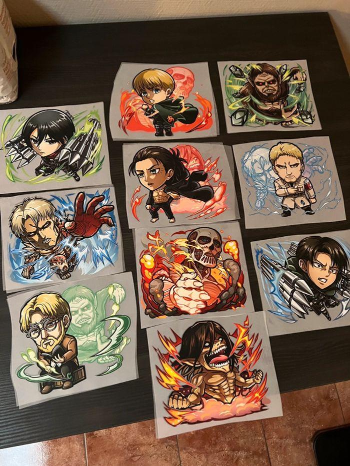 Patch thermo adhésif manga, snk, kimetsu - photo numéro 3