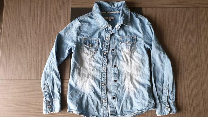 Veste en jeans clair 6/7ans - photo numéro 1