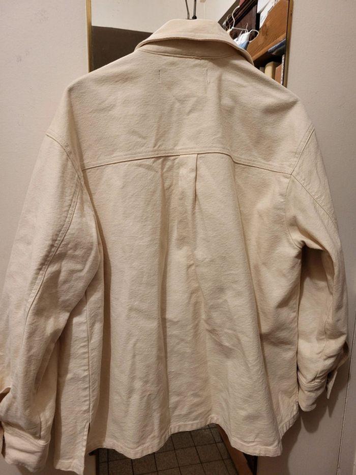 Veste chemise crème - photo numéro 4