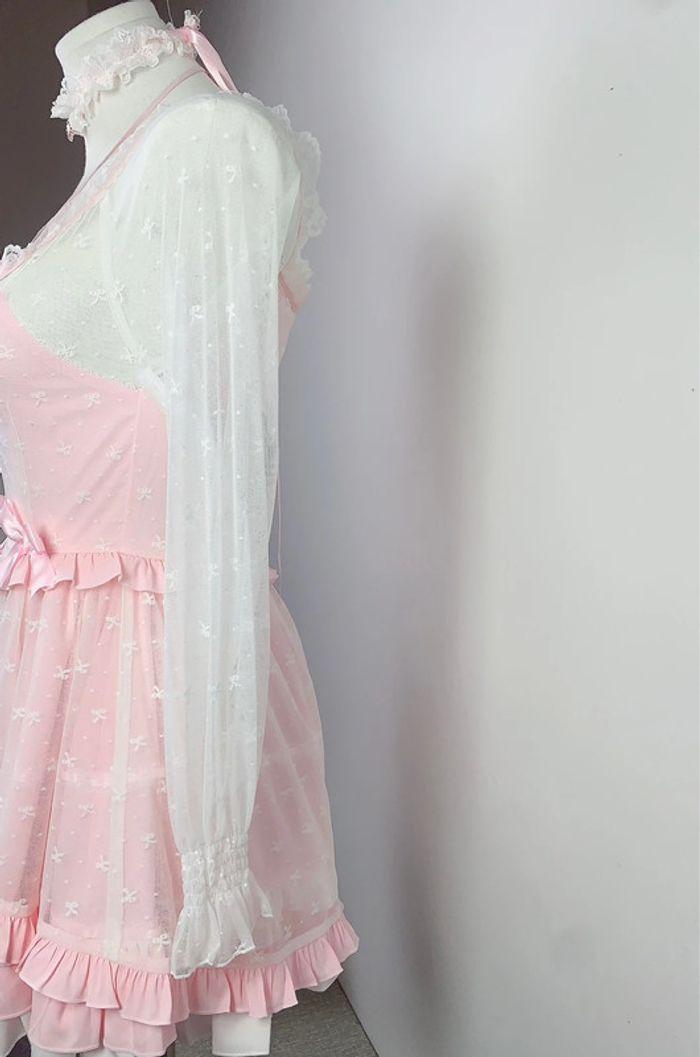 Dress Robe Pink Barbie Cute Kawaii Manga Anime Cosplay Lolita - photo numéro 9