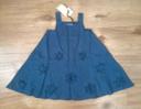 Robe bleu en lin Stella McCartney