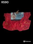 Sexy Magnifique ensemble rougesoutien gorge culotte 95D/L produit neuf avec étiquette