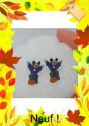 Paire de boucles d oreilles Mickey Vampire Halloween