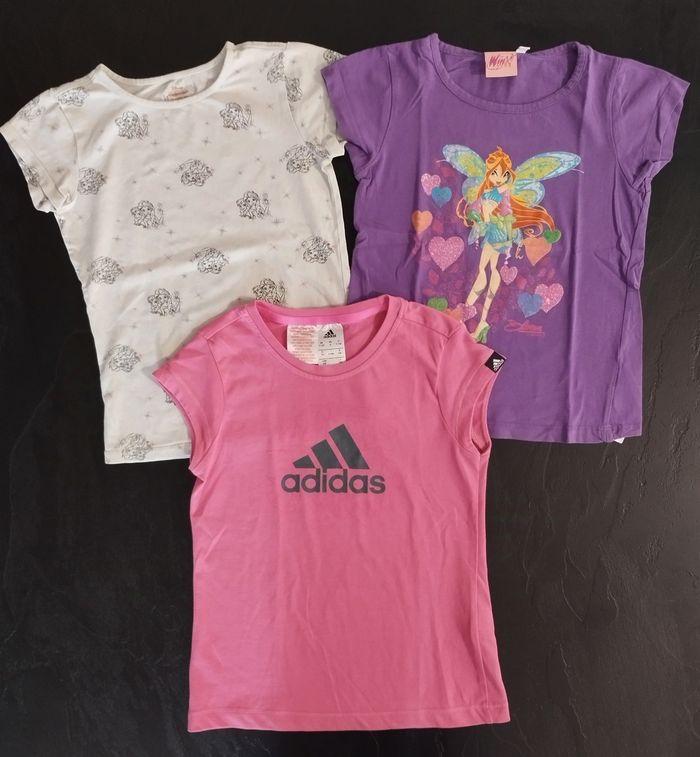 Lot de 14 t-shirts manches courtes fille 10 ans - photo numéro 5