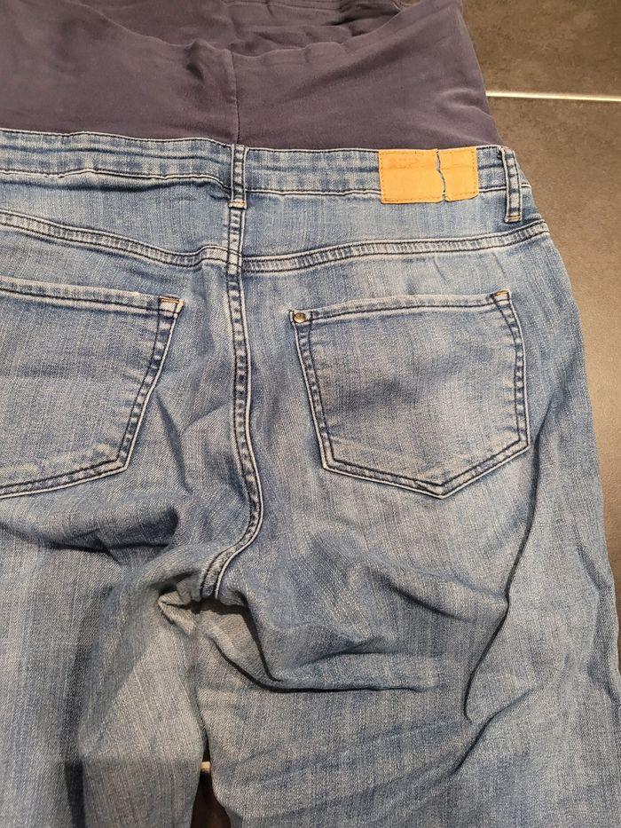 Jeans grossesse boyfriend taille 36 h&m mama maternité - photo numéro 4