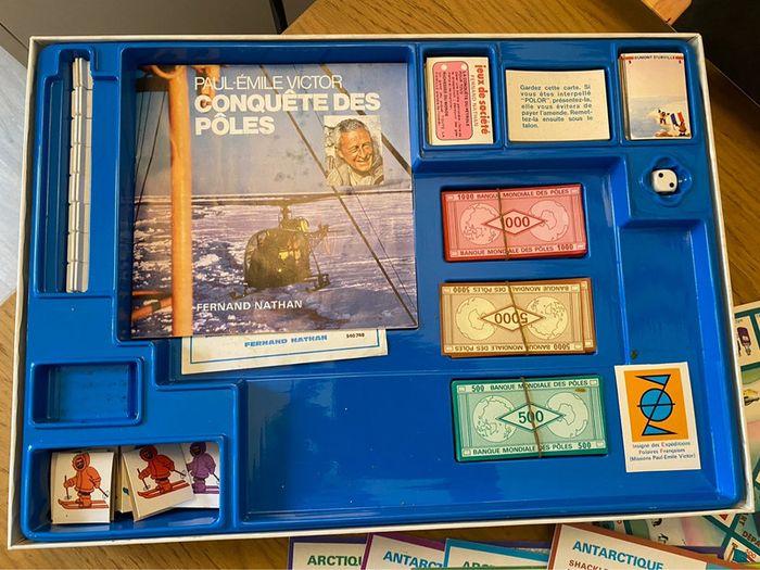 Vintage 1975 Jeu de société Conquête des pôles - photo numéro 5