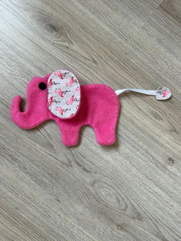 Doudou plat Éléphant