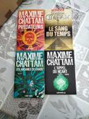 Lot livres Maxime Chattam