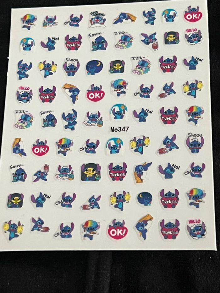 Lot Grande planche Stickers Stitch - photo numéro 13