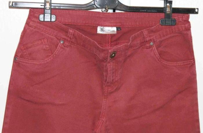 Pantalon  - Bordeaux  -  Kwoman  - 46 - photo numéro 2