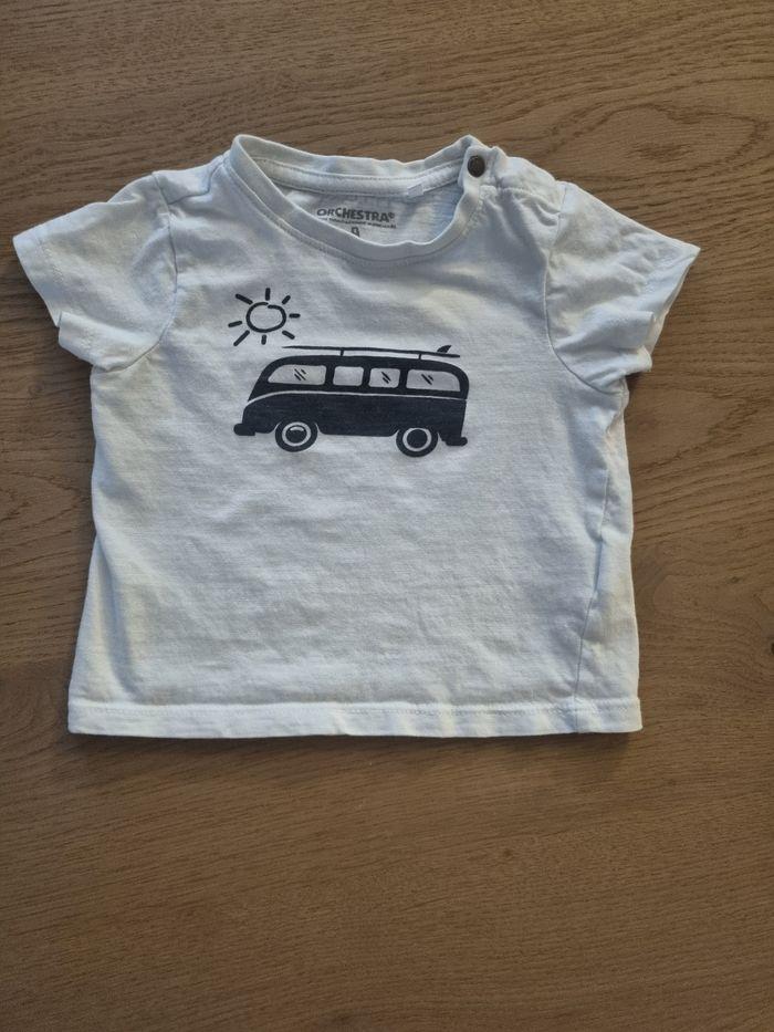 Lot T-shirt  bébé garçon 9 mois vete - photo numéro 1