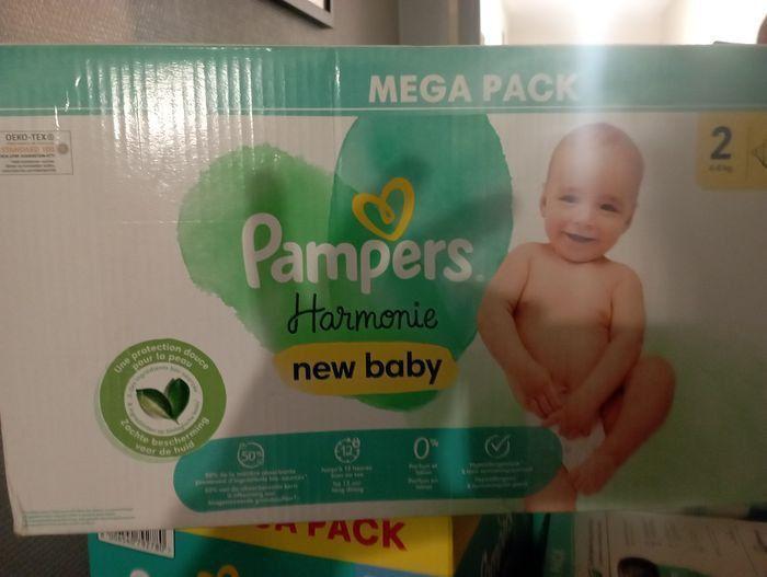 Couche bébé Pampers harmonie taille 2