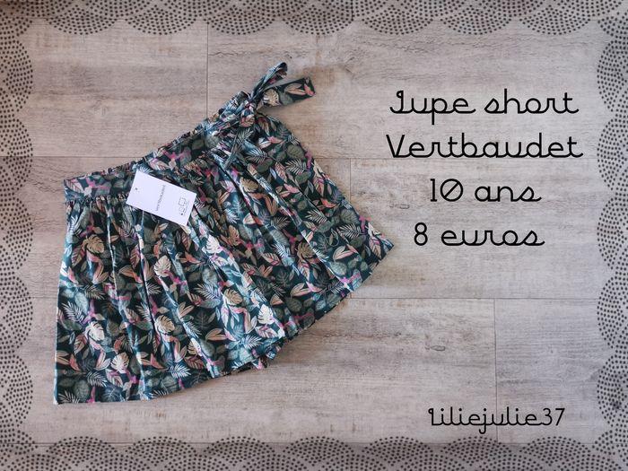 Jupe short Vertbaudet 10 ans - photo numéro 1