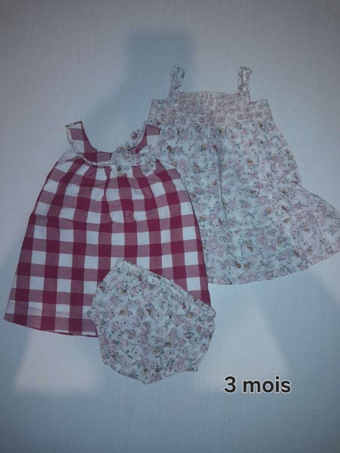 Lot de 2 robes sergent major + culotte