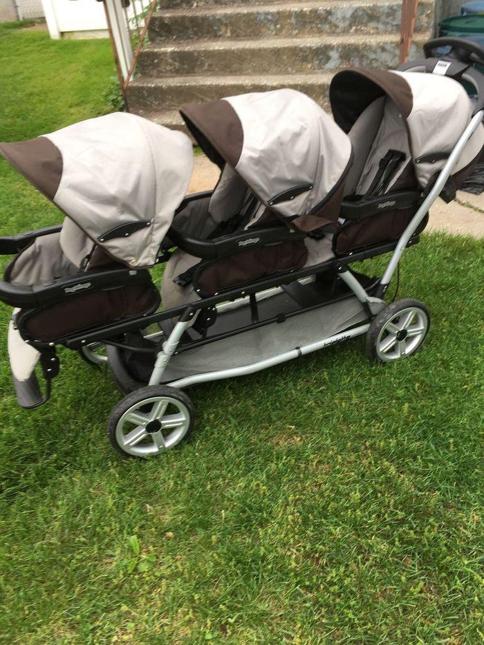 Poussette triple Peg Perego - photo numéro 2