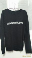 T-shirt Calvin KLEIN Jeans noir