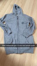 Gilet vertbaudet 10 ans neuf