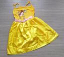 Robe / déguisement de princesse fille jaune 98/104 cm