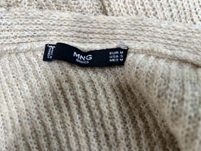 Pull beige Mango basics - Taille M - photo numéro 4