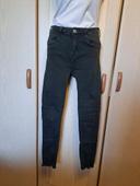 Jean skinny gris foncé taille s