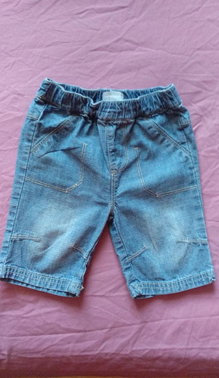 Bermuda jeans garçon 12 mois