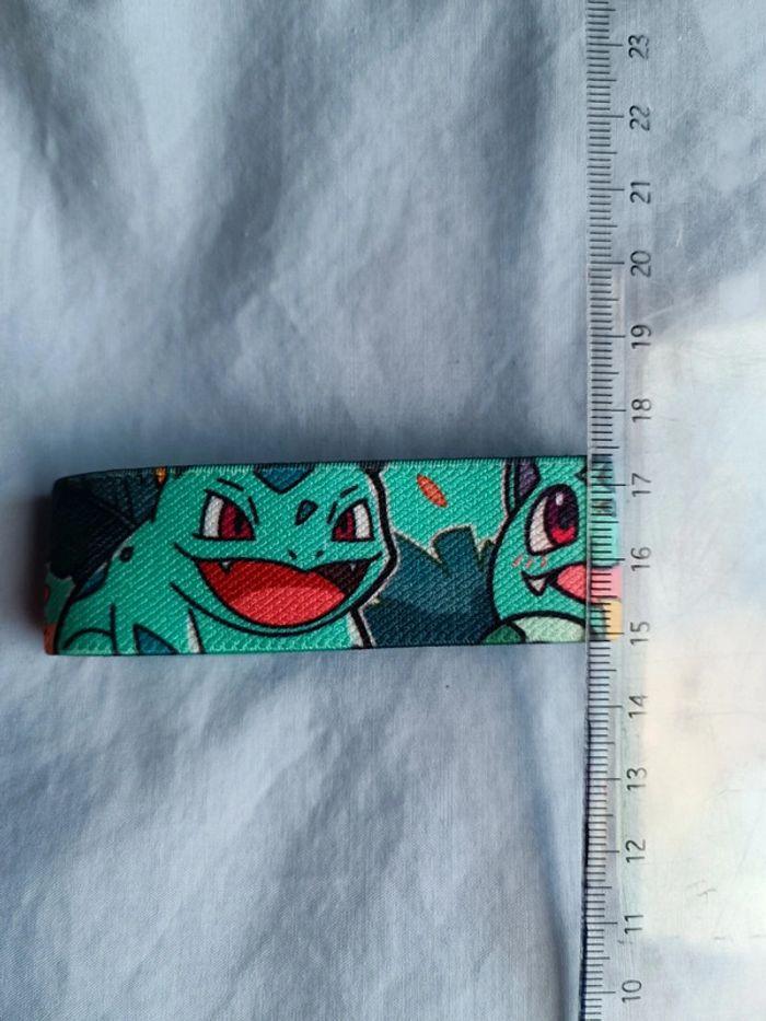 Bracelet manche pokémon bulbasaur kawaii élastique - photo numéro 2