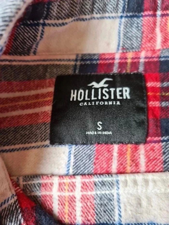 Chemise/surchemise à carreaux Hollister - photo numéro 7