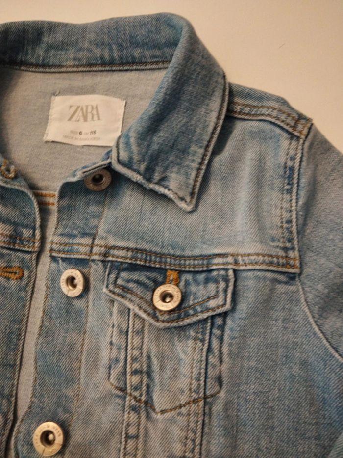 Veste en jean Zara fille 6 ans - photo numéro 6