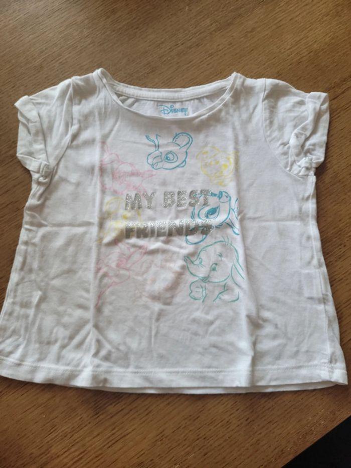 T-shirt fille disney 3-4ans