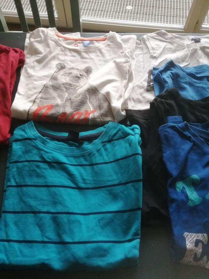 Lot de 10  t shirts garçon 12 ans - photo numéro 2