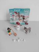 ☃️ Playmobil Spirit Enfant et Bonhomme de Neige Noël 70398 Complet