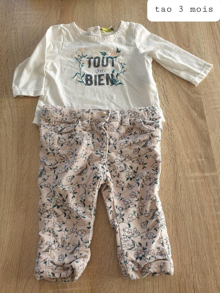 Ensemble pantalon Tee-shirt manche longue