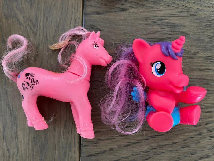 Lot de 10 poneys en plastique - photo numéro 5