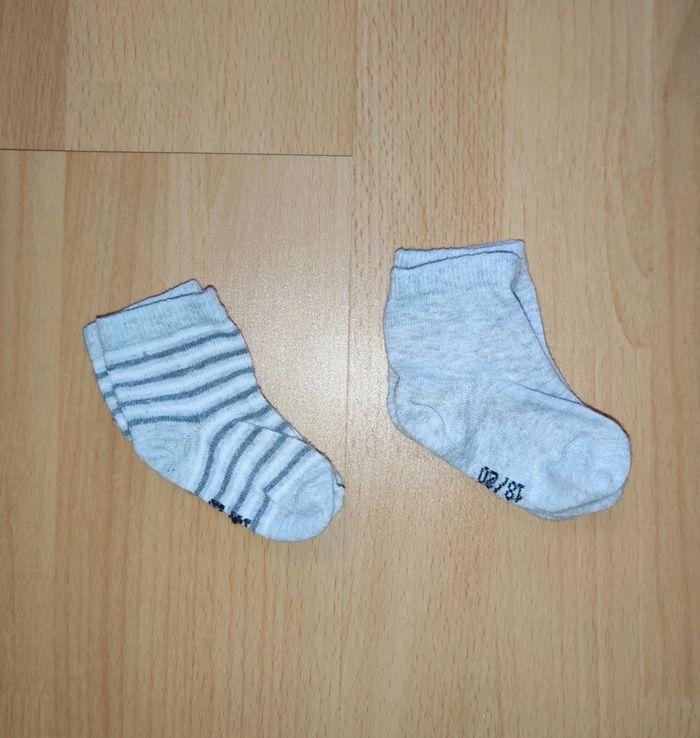 Lot 2 paires de chaussettes 18-20