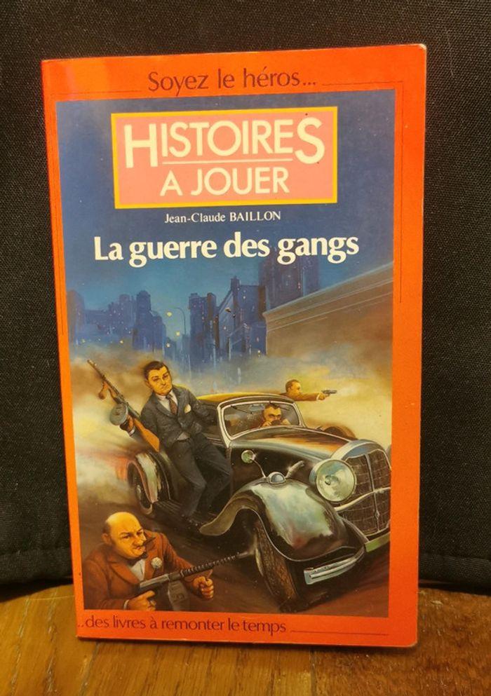 Rare livre la guerre des gangs - photo numéro 1