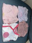 Lot 4 bodies ML petit bateau Naissance