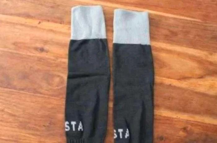 Chaussettes hautes  de  sport  - Noires  -  39/41  - Kipsta - photo numéro 3