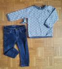 Ensemble Jean et pull 12 mois