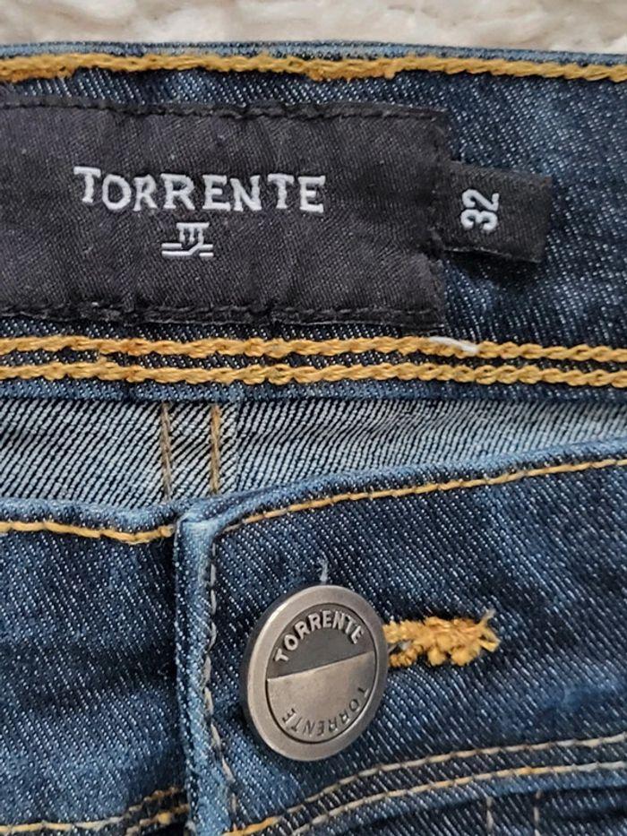 Jean bleu foncé 7/8ème Torrente Taille 42 - photo numéro 4