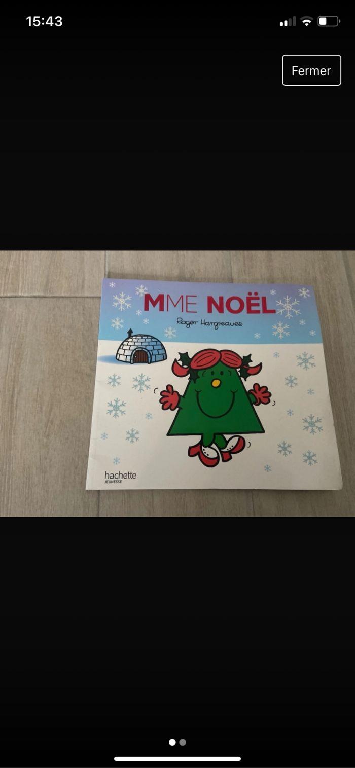 Livre MME Noël hachette jeunesse - photo numéro 1