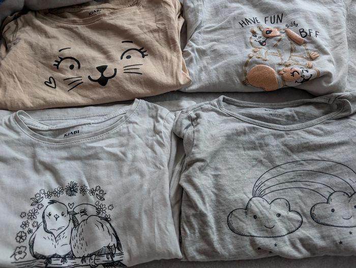 Lots 4 tee-shirts - photo numéro 1